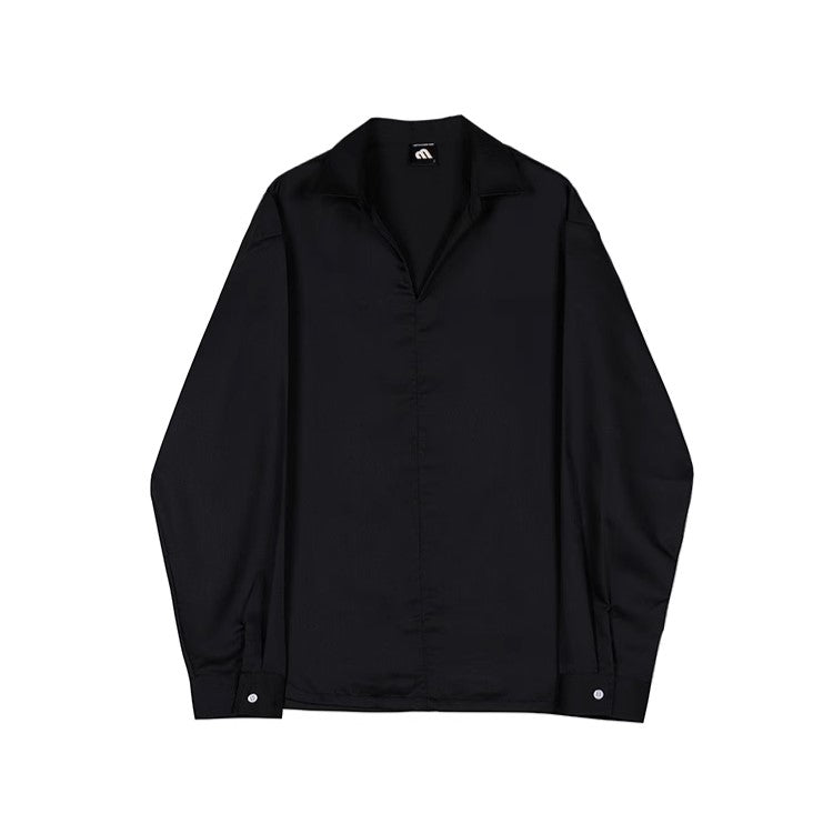 S8 No. 166 Collared V-Neck Shirt