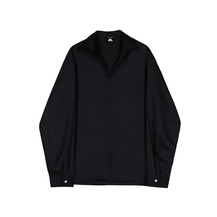 S8 No. 166 Collared V-Neck Shirt