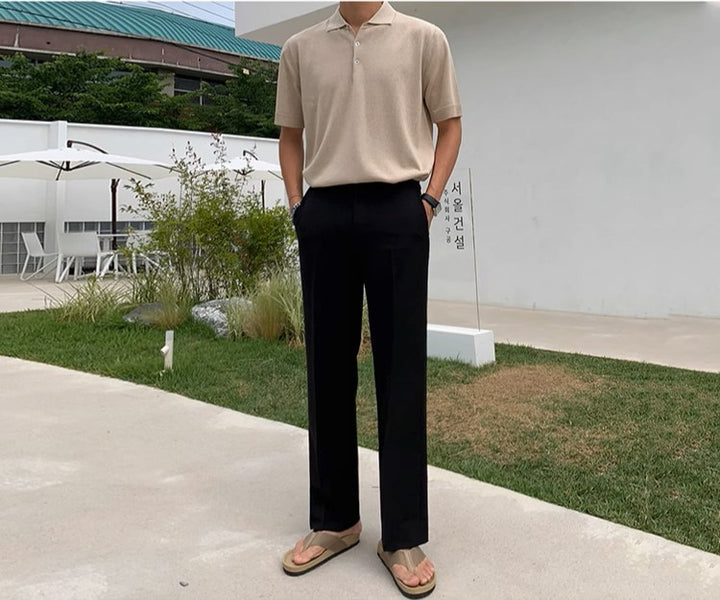 S8 No. 173 Half-Sleeved Polo Shirt