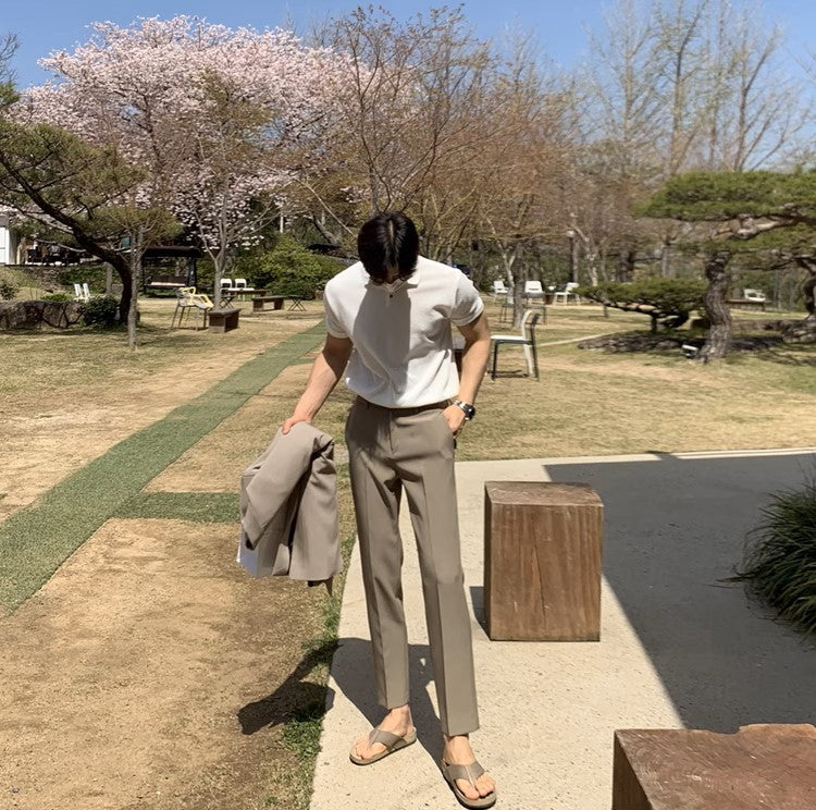 S8 No. 210 Half-Sleeved Polo Shirt