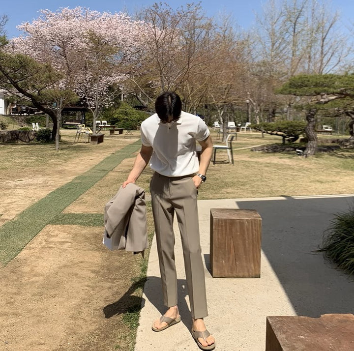 S8 No. 210 Half-Sleeved Polo Shirt