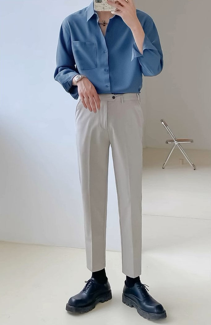 S8 No. 246 Loose Long-Sleeved Shirt