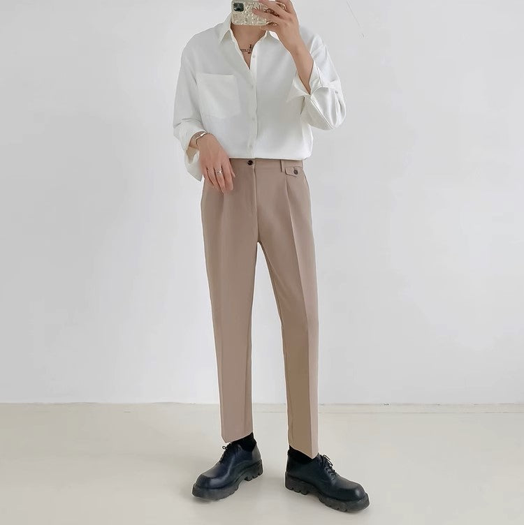 S8 No. 246 Loose Long-Sleeved Shirt