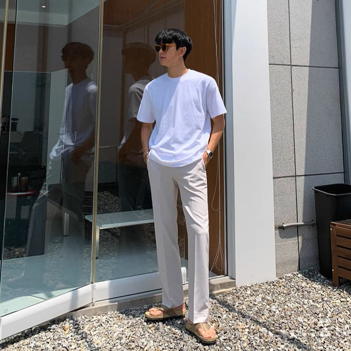 S8 No. 249 Straight-Leg Leisure Fit Pants