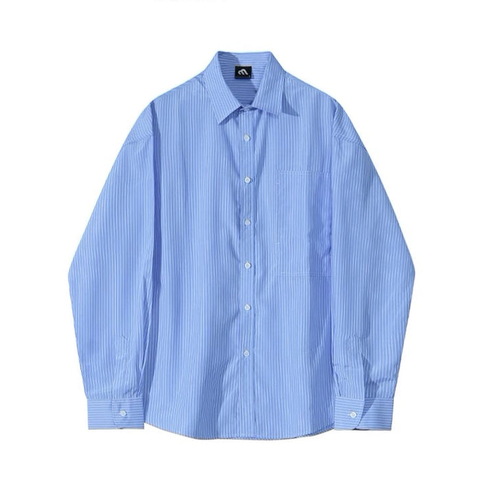 S8 No. 367 Striped Long-Sleeved Shirt