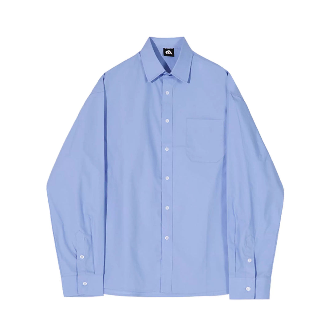 S8 No. 374 Loose Long-Sleeved Shirt