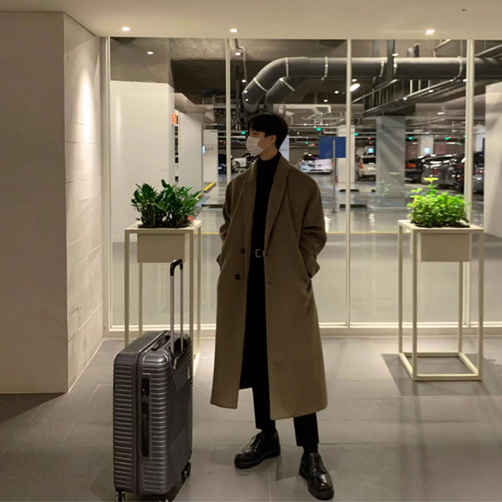 S8 No. 378 Knee-Length Woolen Coat