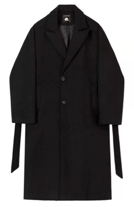 S8 No. 378 Knee-Length Woolen Coat