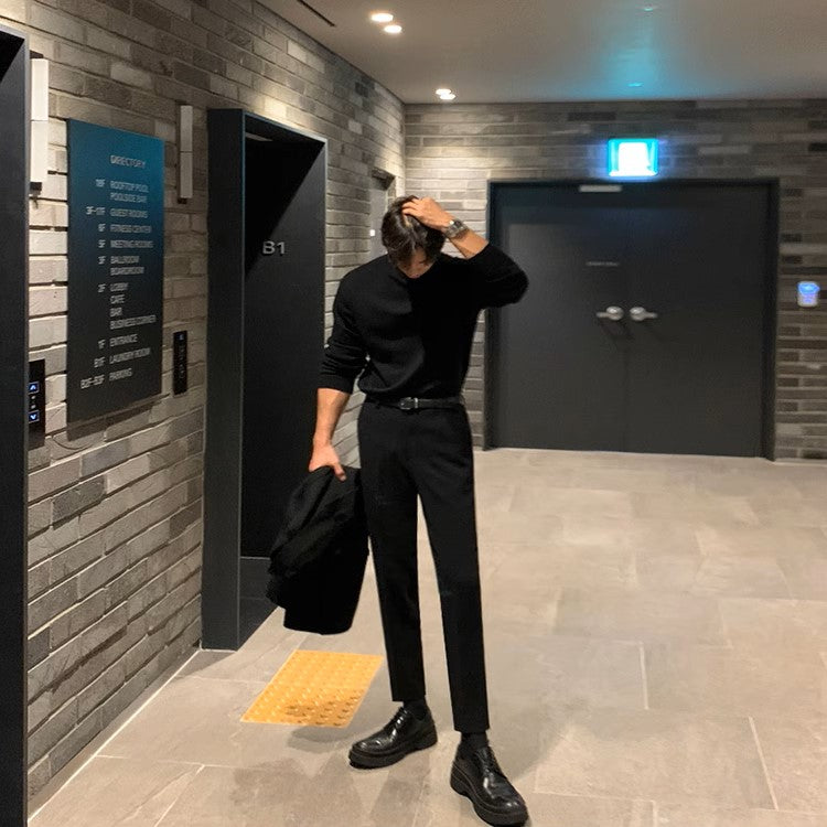 S8 No. 379 Slim Straight-Leg Pants