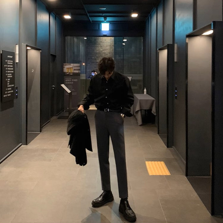 S8 No. 379 Slim Straight-Leg Pants