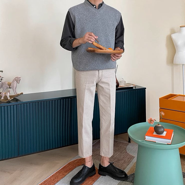 S8 No. 493 Knit V-neck Vest