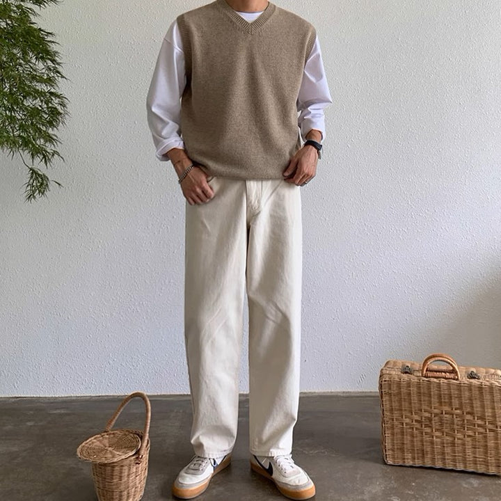 S8 No. 493 Knit V-neck Vest