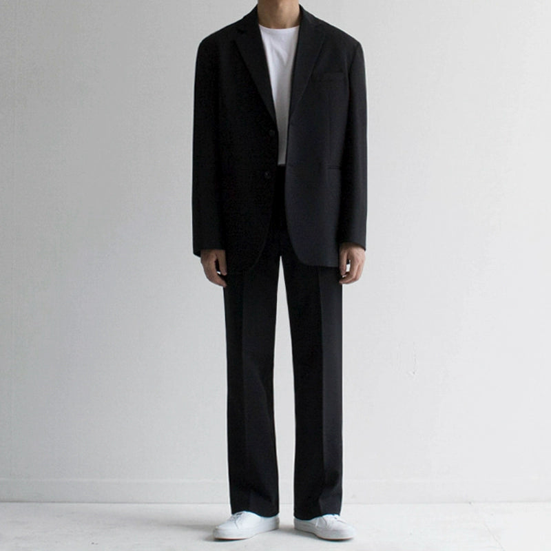 S8 No. 375 Casual Blazer And Straight-Leg Pants