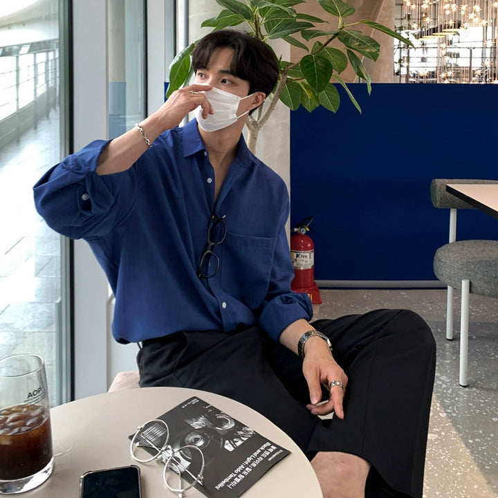 S8 No. 351 Casual Collared Shirt