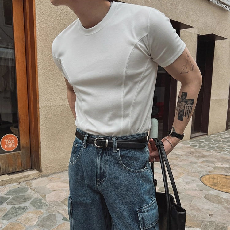 S8 No. 702 Basic Round Neck Tee