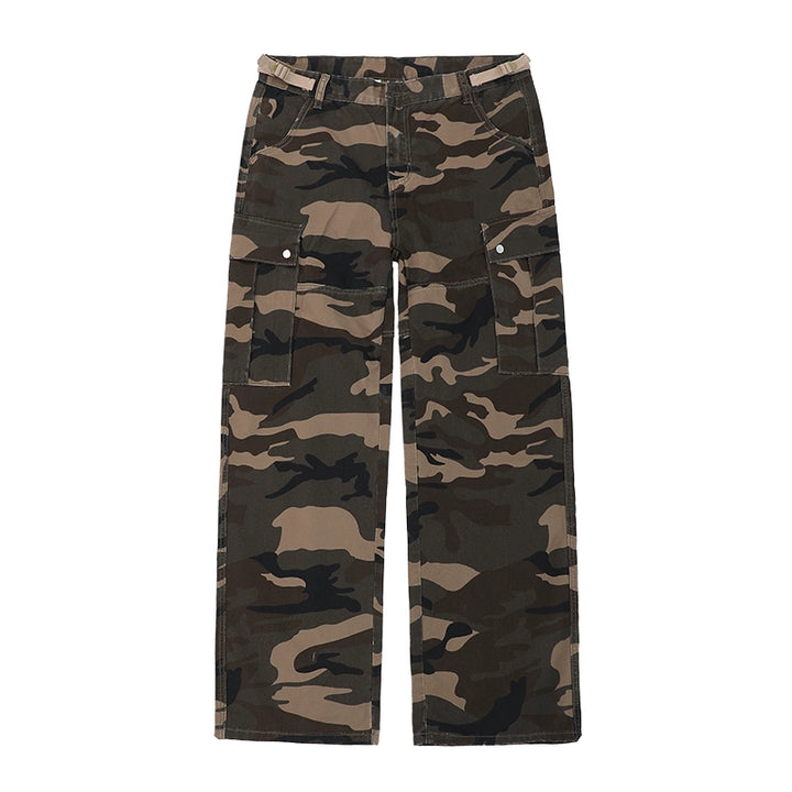 S8 No. 504 Loose Straight Cargo Pants