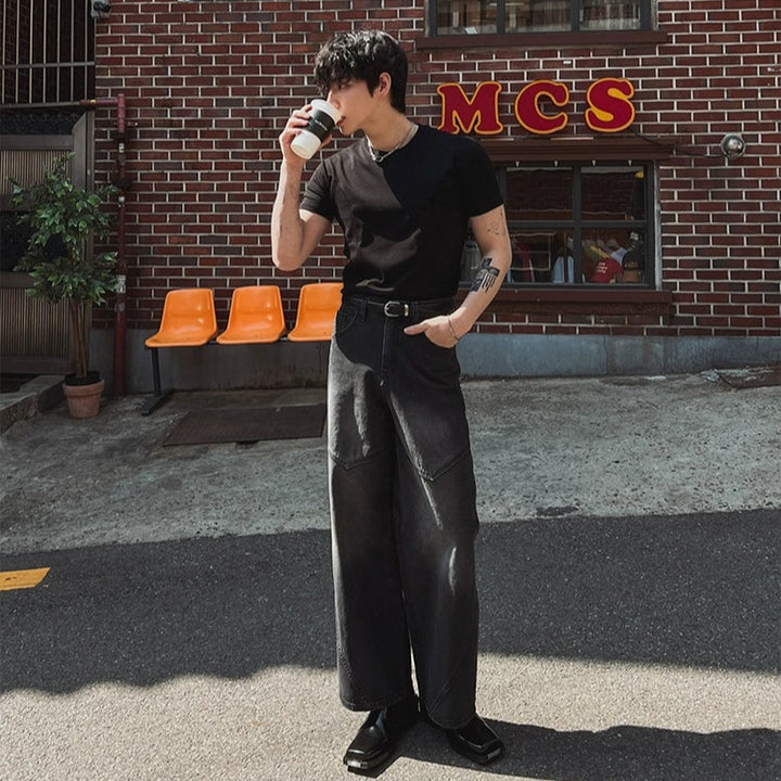 S8 No. 702 Basic Round Neck Tee