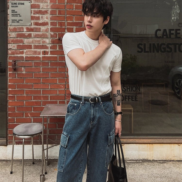 S8 No. 702 Basic Round Neck Tee