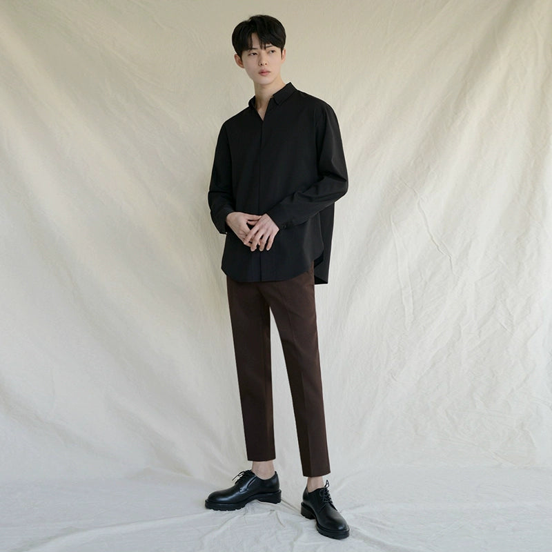 S8 No. 313 Drape Long-Sleeved Shirt