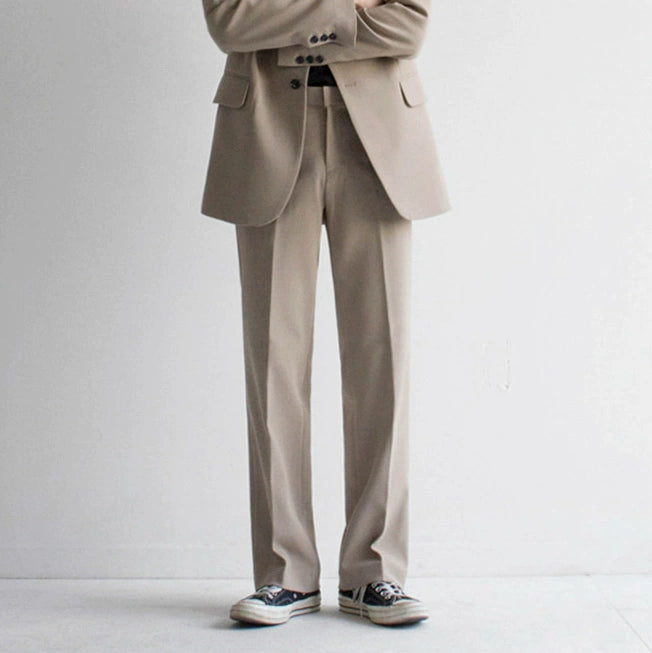 S8 No. 375 Casual Blazer And Straight-Leg Pants