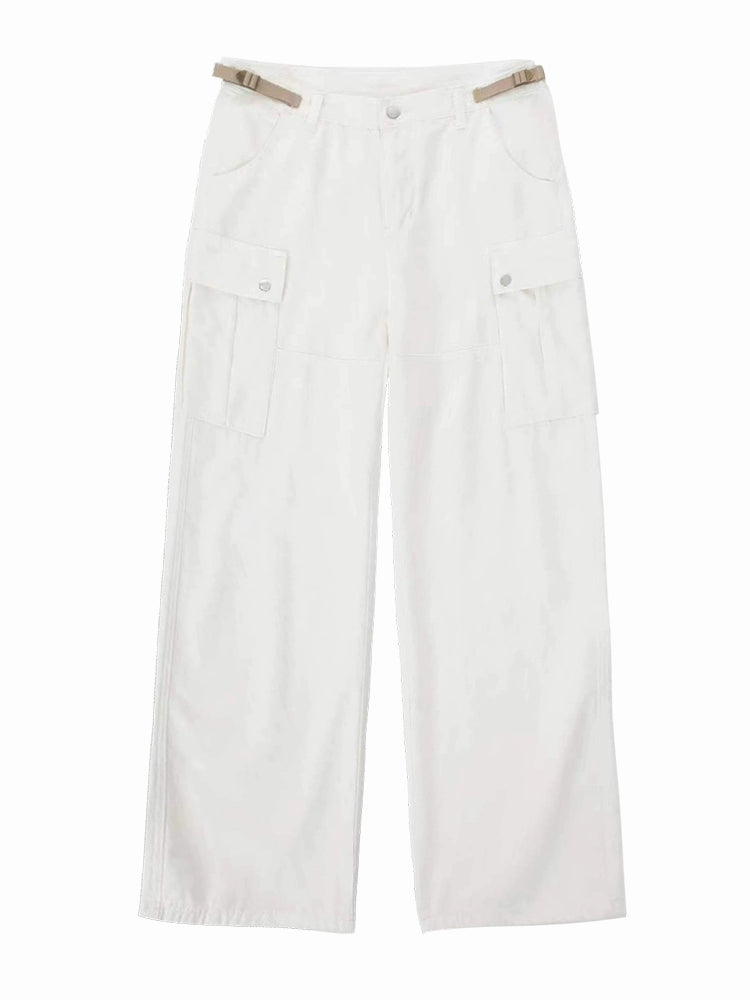 S8 No. 504 Loose Straight Cargo Pants
