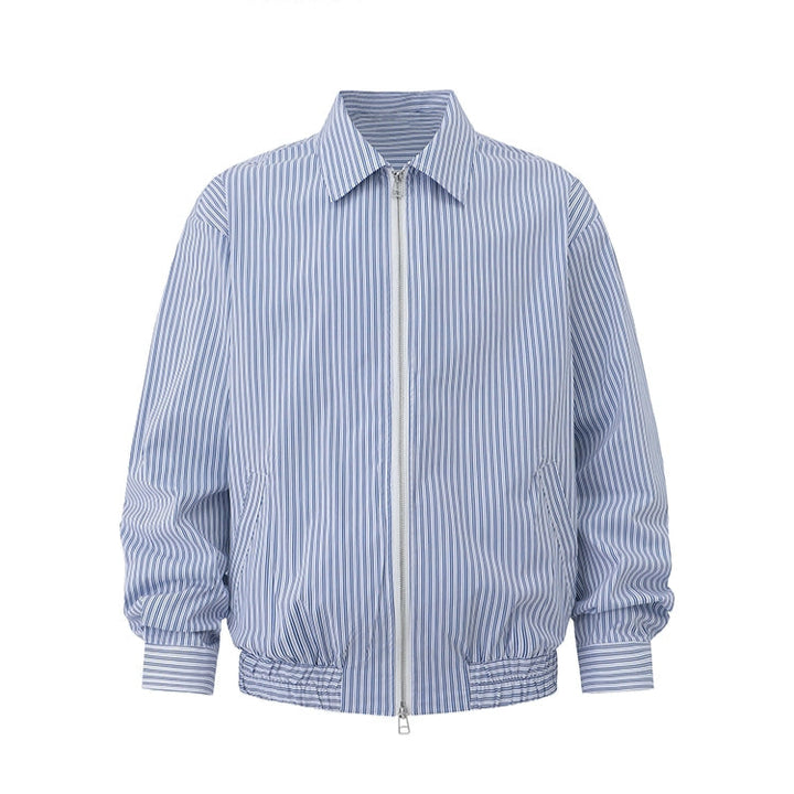 S8 No. 681 Striped Oversized Shirt Jacket