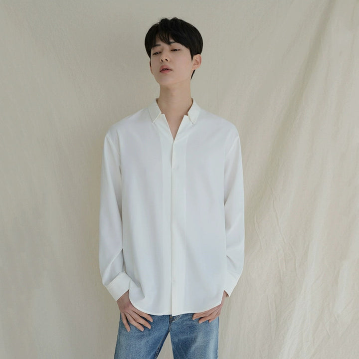 S8 No. 313 Drape Long-Sleeved Shirt