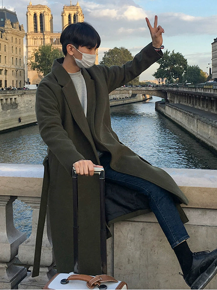 S8 No. 358 Woolen Trench Coat