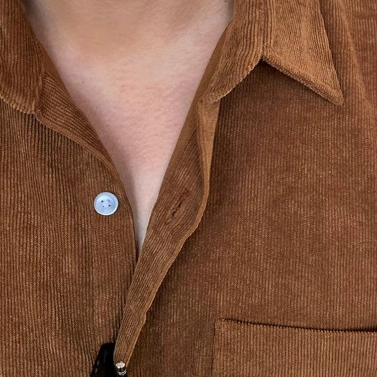 S8 No. 392 Corduroy Collared Shirt