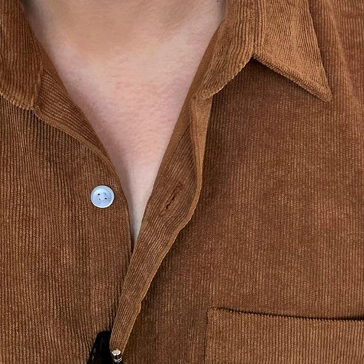 S8 No. 392 Corduroy Collared Shirt