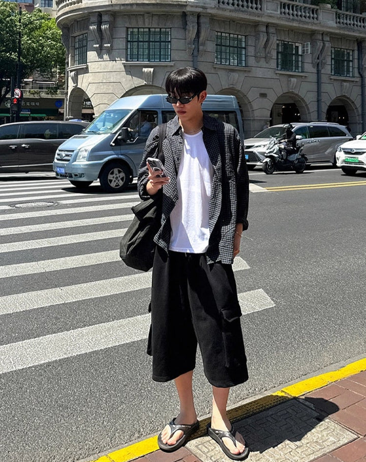 S8 No. 695 Baggy Fit Cargo Shorts