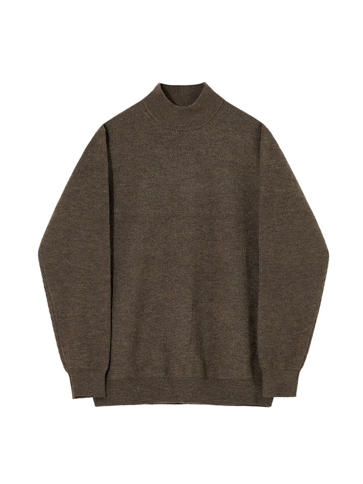 S8 No. 422 Semi-Turtleneck Knit Sweater