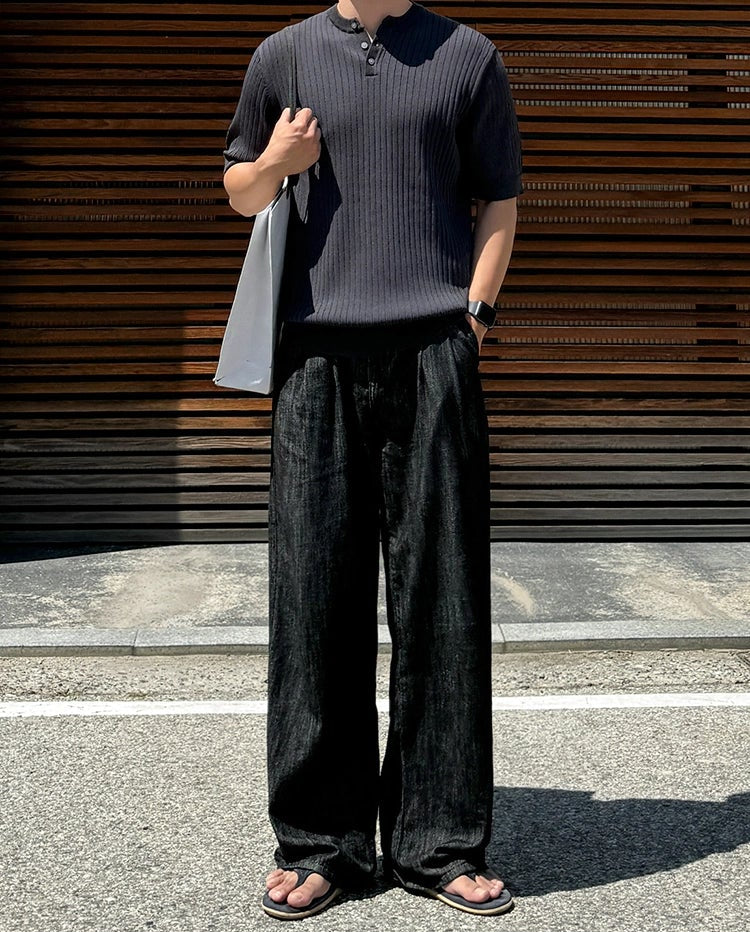 S8 No. 659 Baggy Selvedge Denim Trousers