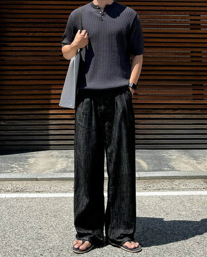 S8 No. 659 Baggy Selvedge Denim Trousers