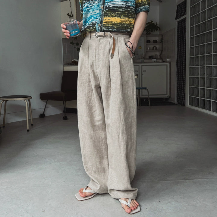 S8 No. 684 Wide Leg Linen Trousers