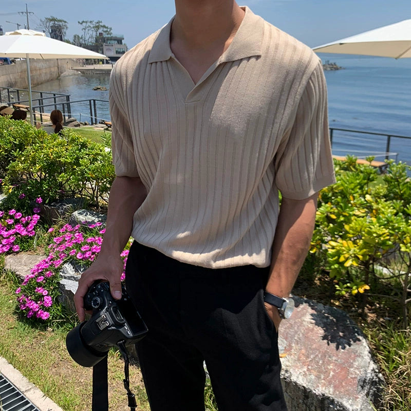 S8 No. 261 Knit Slim Summer T-Shirt