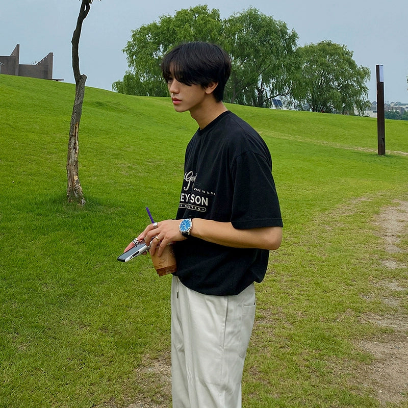 S8 No. 286 Black Vintage T-Shirt