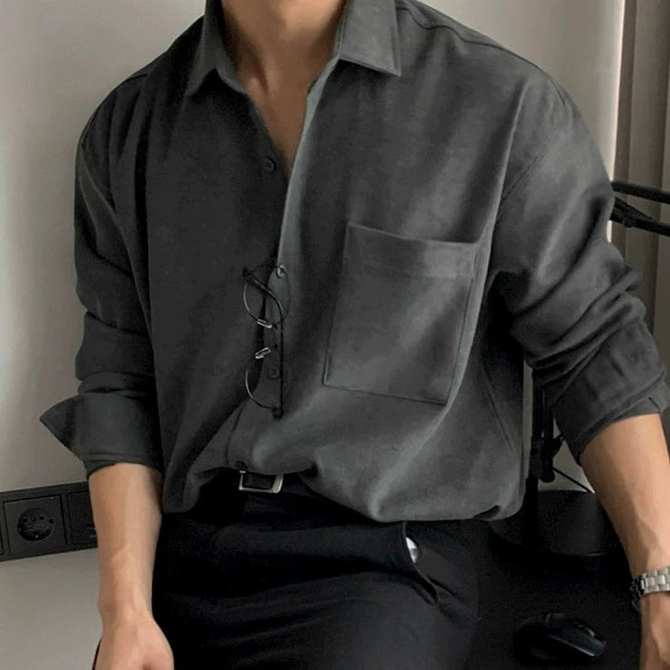 S8 No. 349 Casual Long-Sleeved Shirt