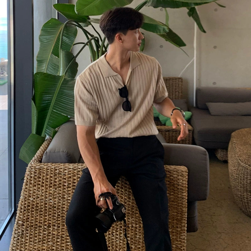 S8 No. 261 Knit Slim Summer T-Shirt