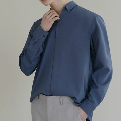 S8 No. 313 Drape Long-Sleeved Shirt