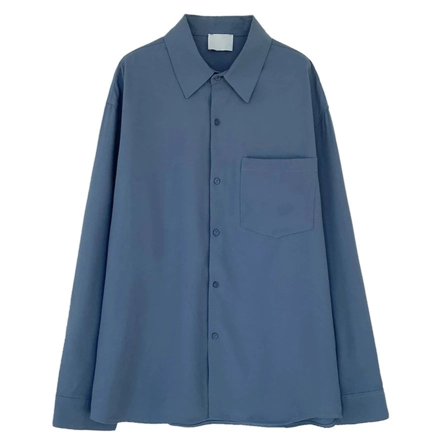 S8 No. 246 Loose Long-Sleeved Shirt