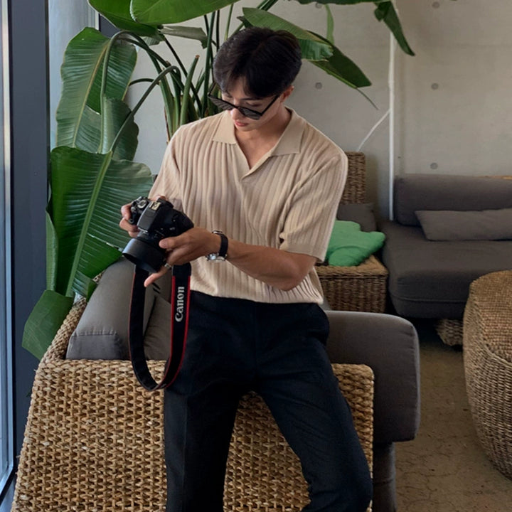 S8 No. 261 Knit Slim Summer T-Shirt