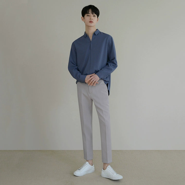 S8 No. 313 Drape Long-Sleeved Shirt