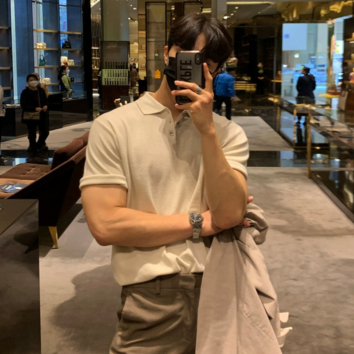 S8 No. 210 Half-Sleeved Polo Shirt