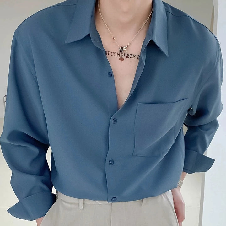 S8 No. 246 Loose Long-Sleeved Shirt