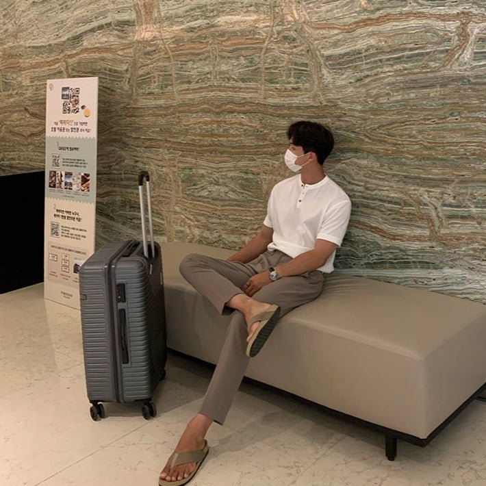 KC No. 156 HALF-BUTTON SHORT SLEEVE |MT - KŌSEI COLLECTIVE コーセイコレクティブ|Korean Fashion|Japanese Fashion|Asian Fashion| Asian Jewelry