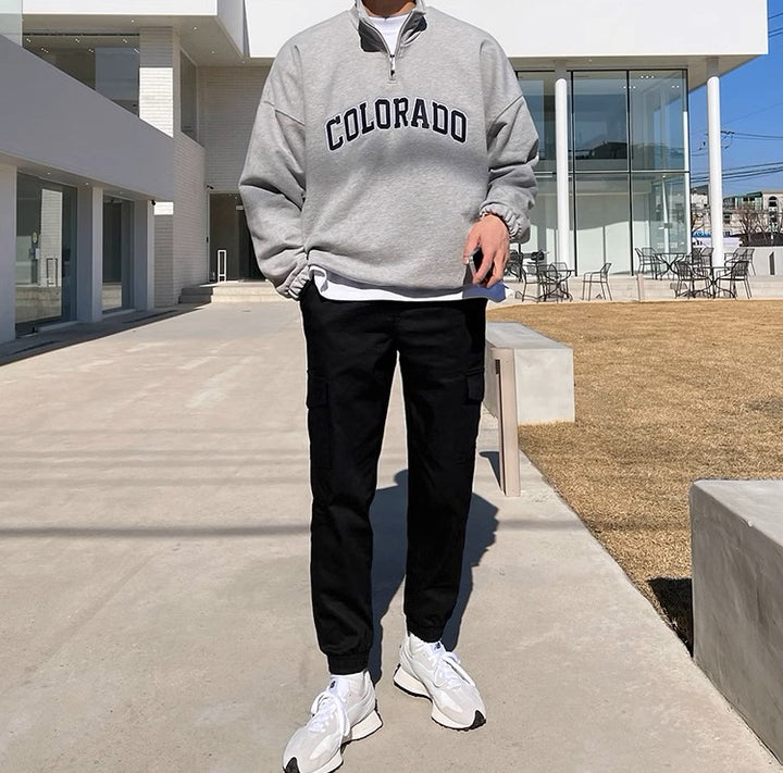 S8 No. 155 Quarter Zip Colorado Sweater