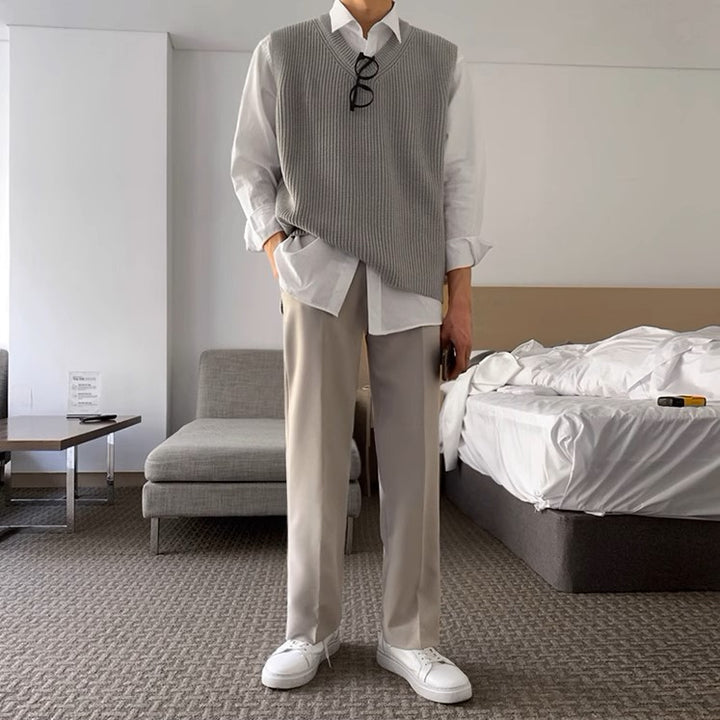 S8 No. 278 Wide-Leg Leisure Fit Chinos