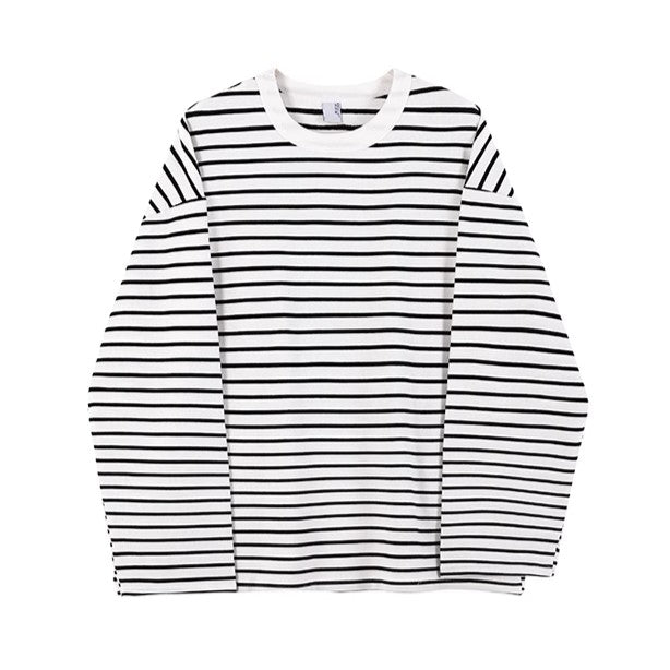 S8 No. 373 Striped Long-Sleeved T-Shirt