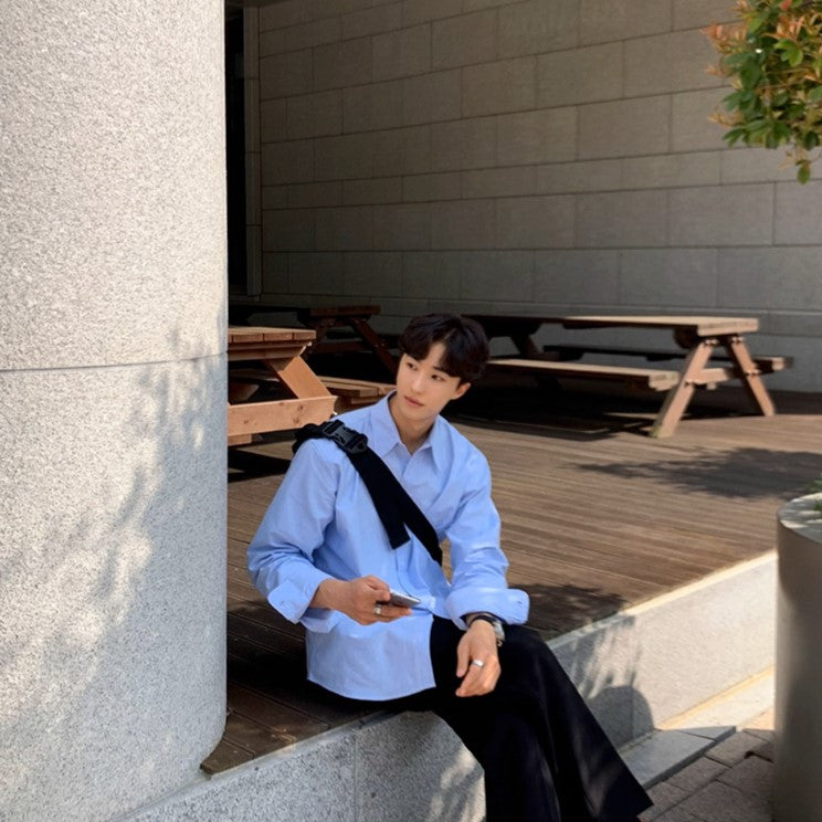 S8 No. 384 Collared Button Up